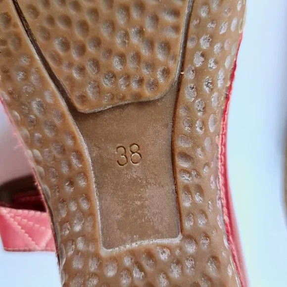 Spring Step L'Artiste Women's Gloss Mary Jane Flat in Red, Size 38 - Picture 10 of 11